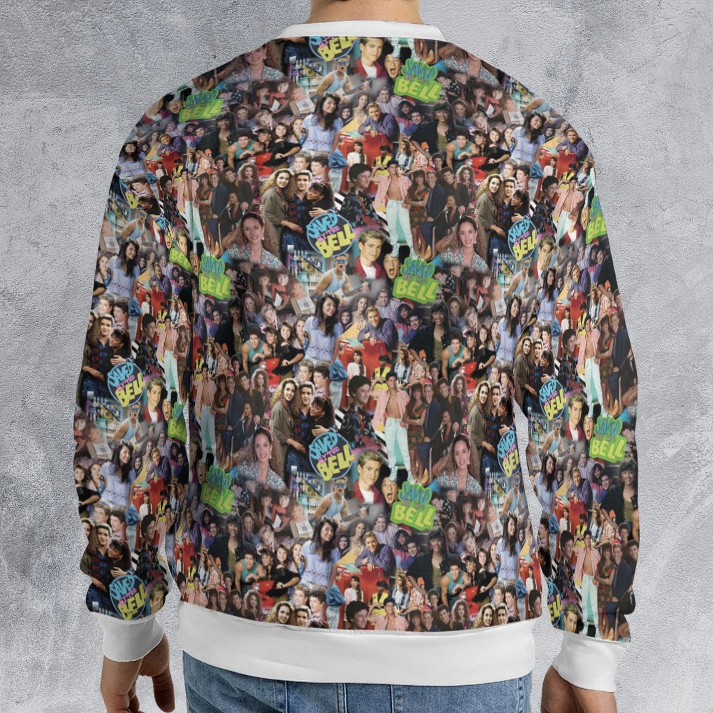All-over Print Sweatshirt - 55XQD7VS