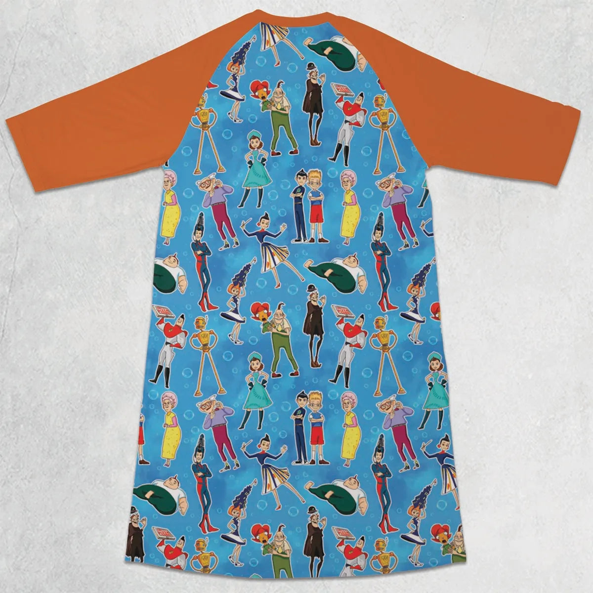 3/4 Sleeve Raglan Dress - ZHPF6SZL
