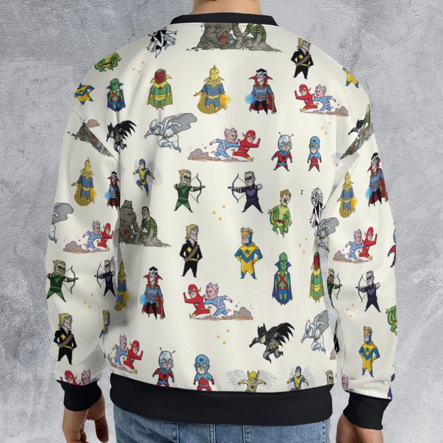 All-over Print Sweatshirt - 1QUXCEAZ