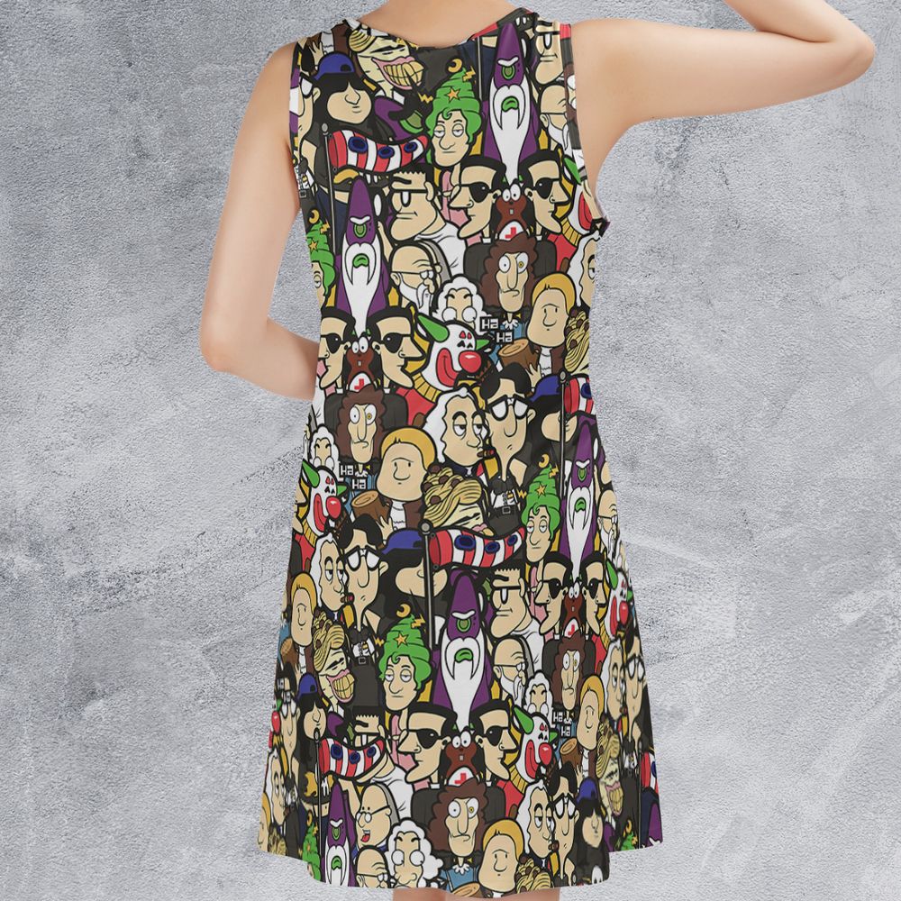 Sleeveless Dress - 8NTY463P - - 2