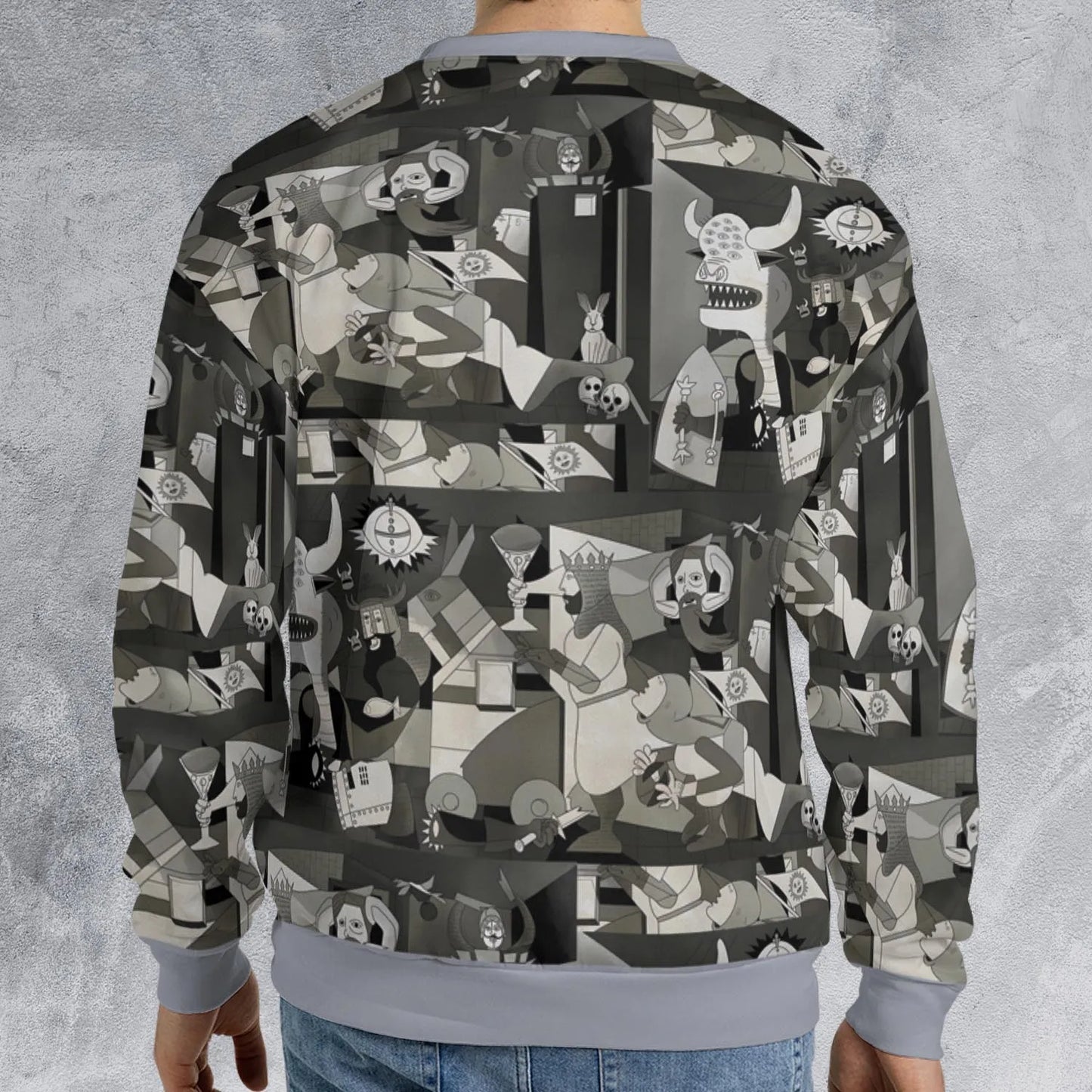 All-over Print Sweatshirt - 914ZVX12