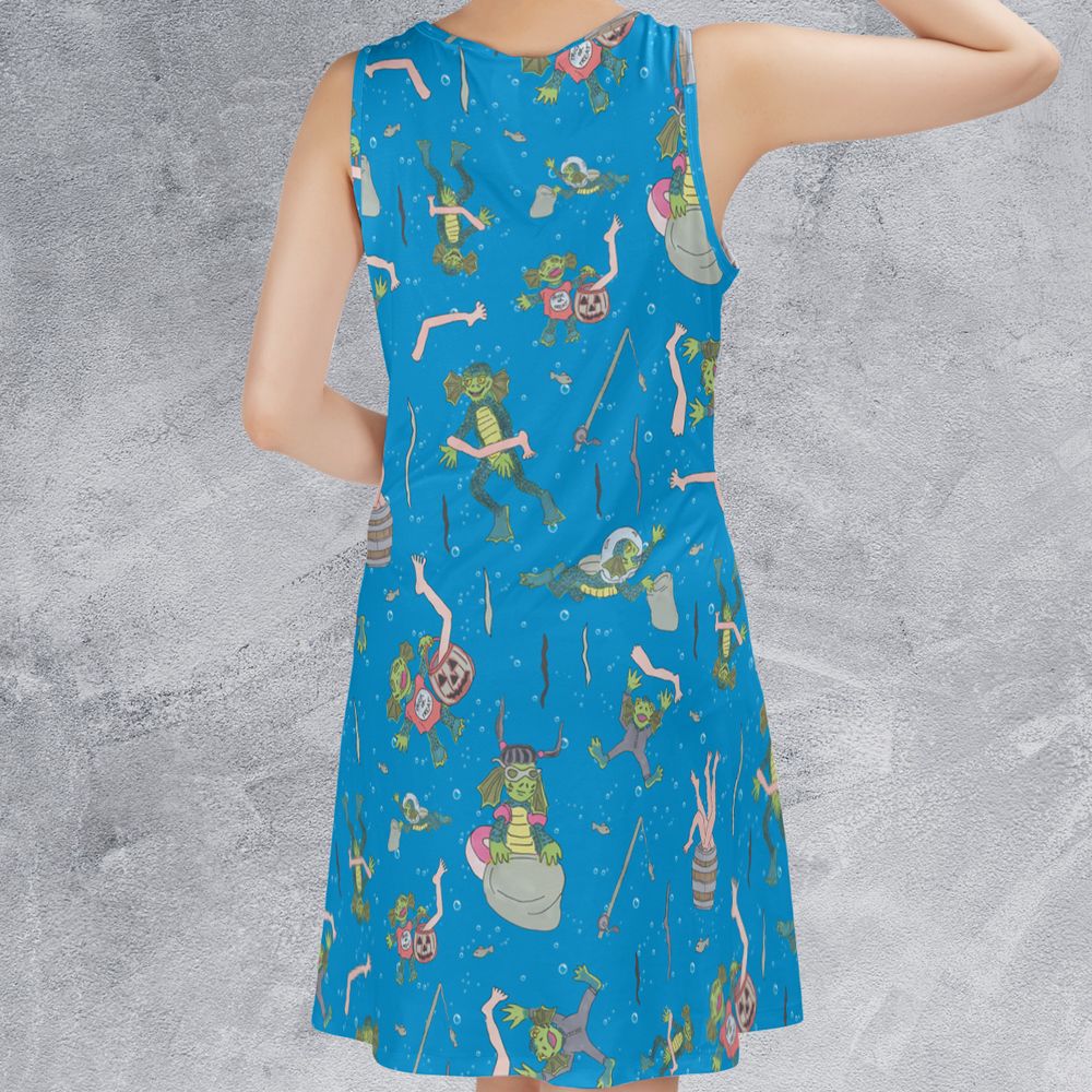 Sleeveless Dress - E2K3LTNE - - 2