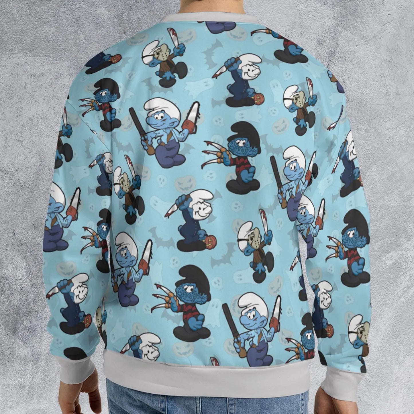 All-over Print Sweatshirt - 7XBPZ3KR