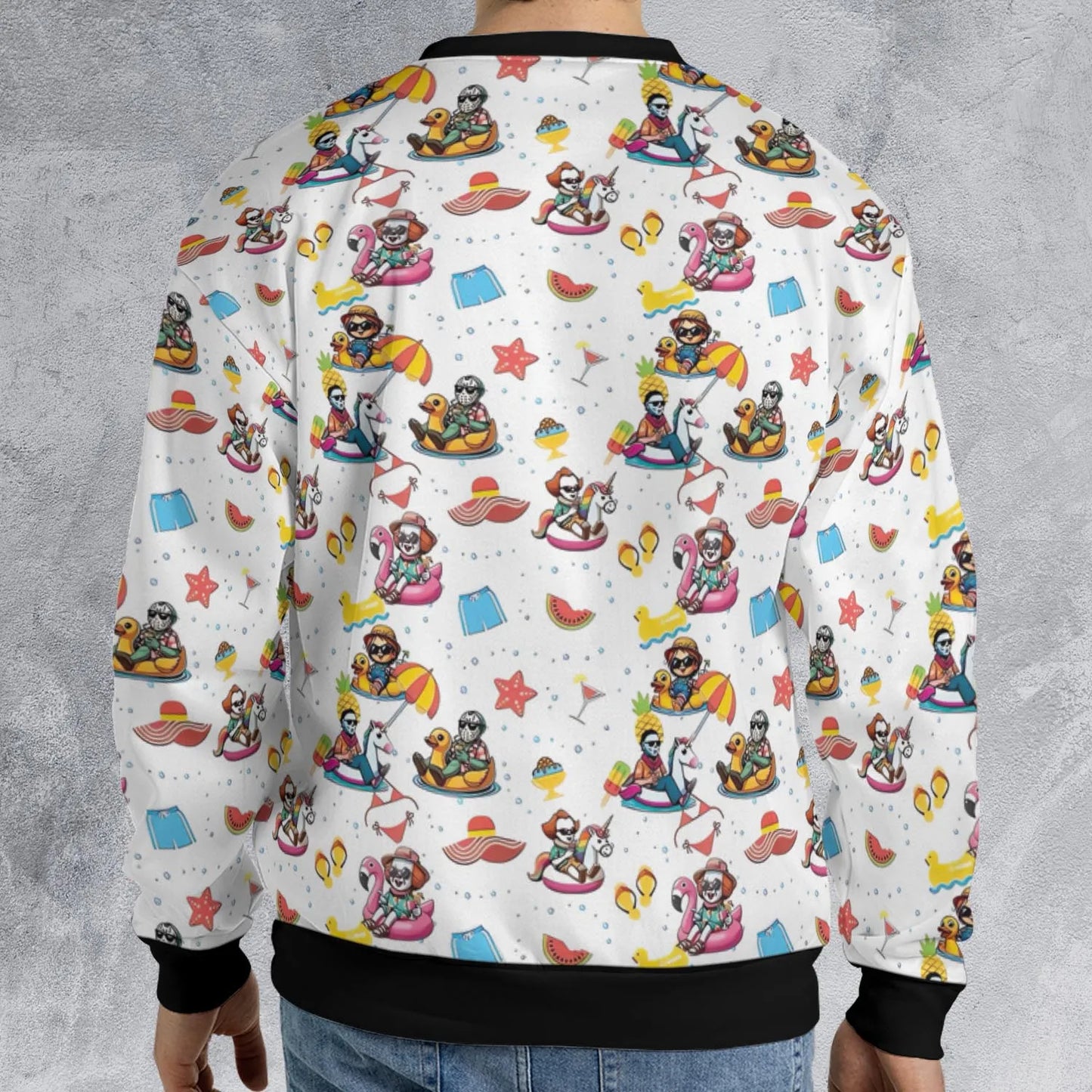 All-over Print Sweatshirt - M75WHF92
