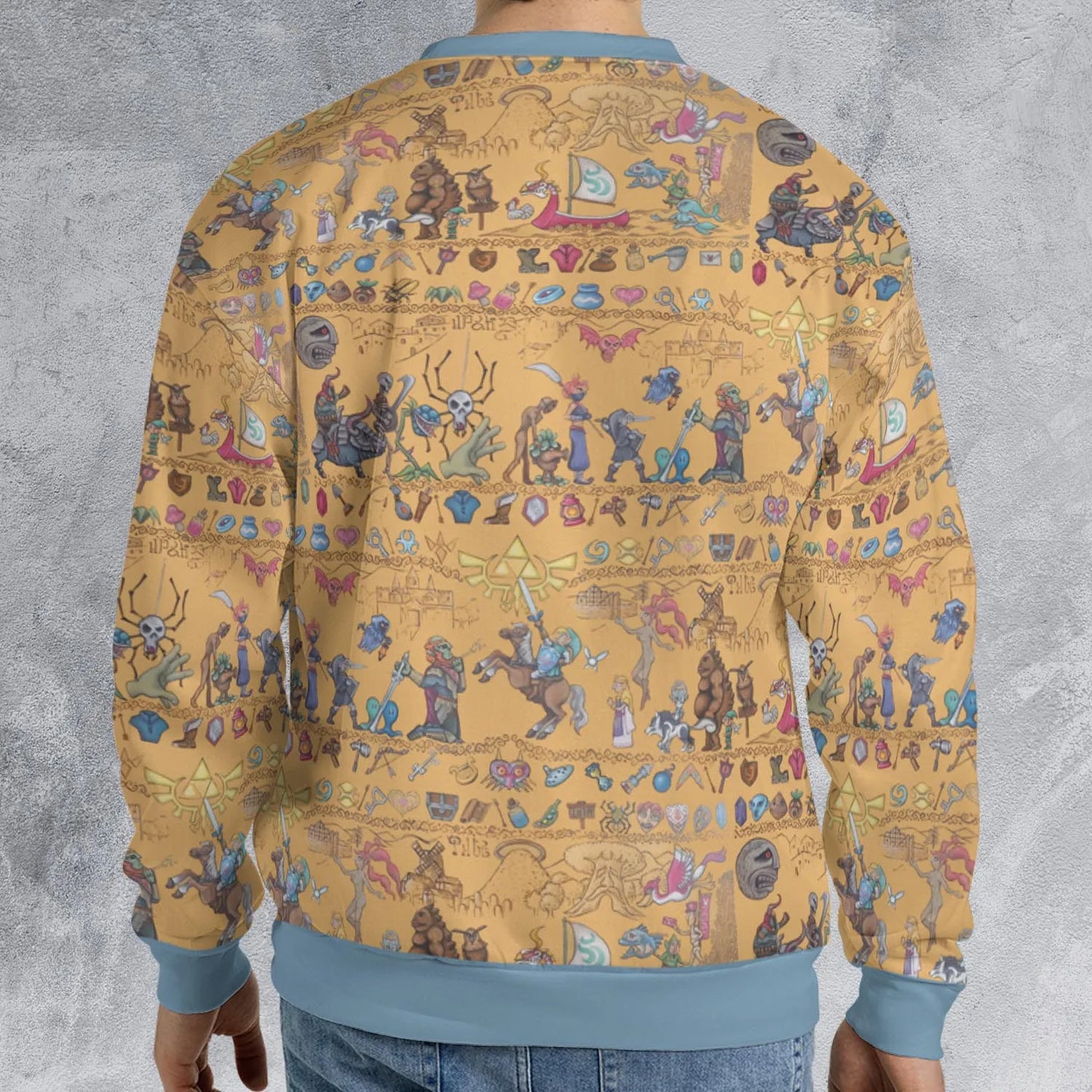 All-over Print Sweatshirt - VAH91FQ9