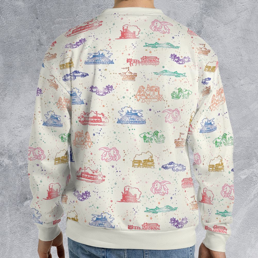 All-over Print Sweatshirt - KTFLTTA4 - - 2