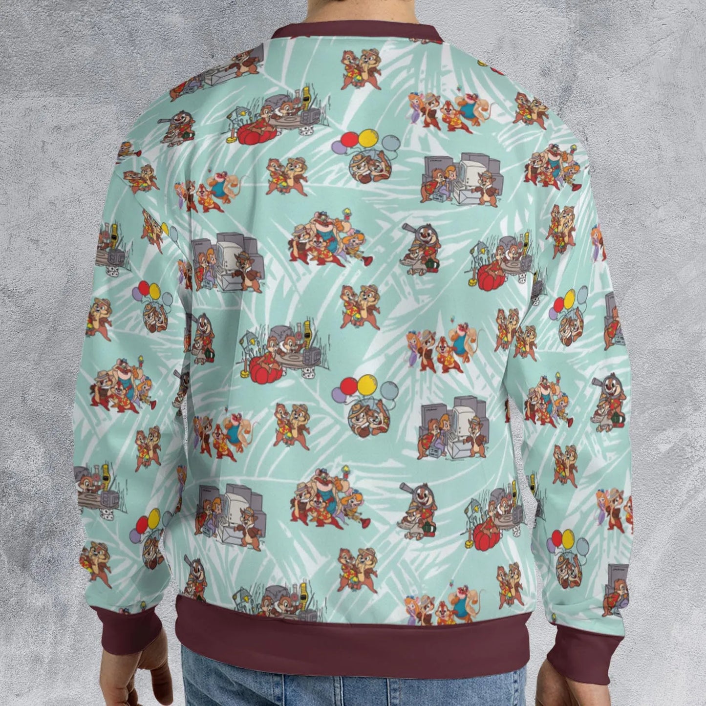 All-over Print Sweatshirt - 38Y98YRQ