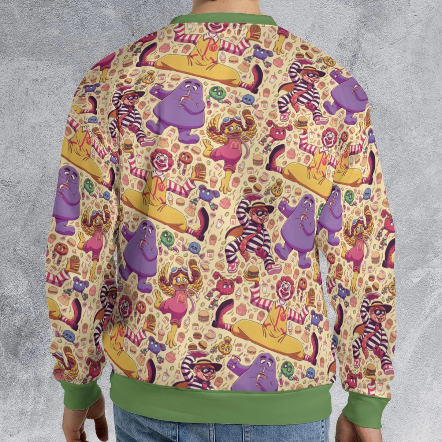 All-over Print Sweatshirt - A26ATN6U