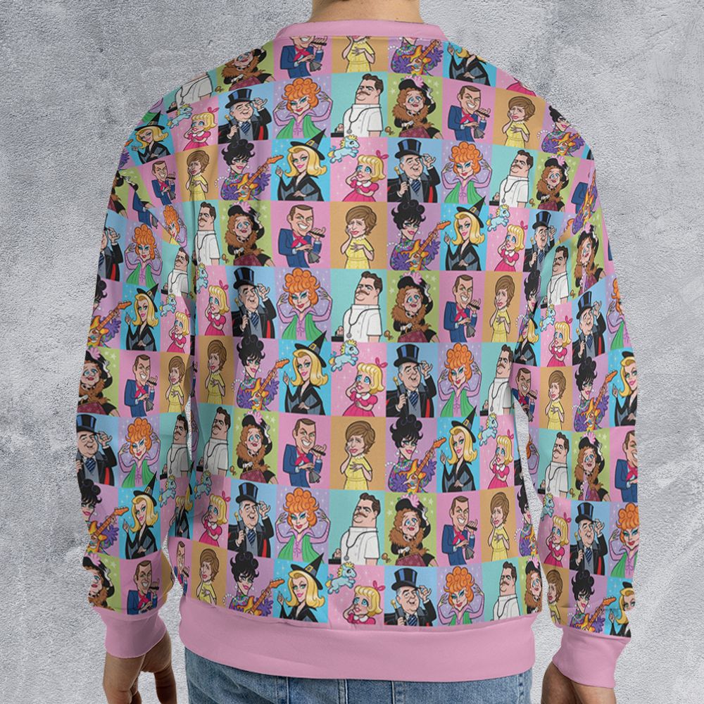 All-over Print Sweatshirt - WNBE9G3W - - 2