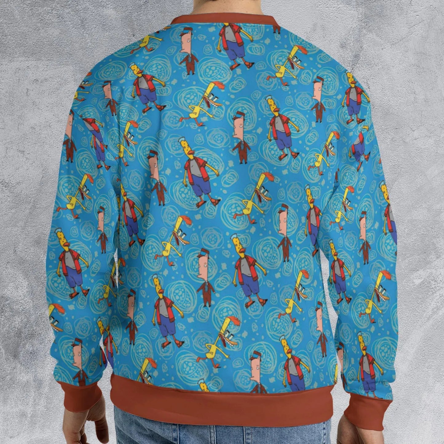 All-over Print Sweatshirt - PFDMA32Z