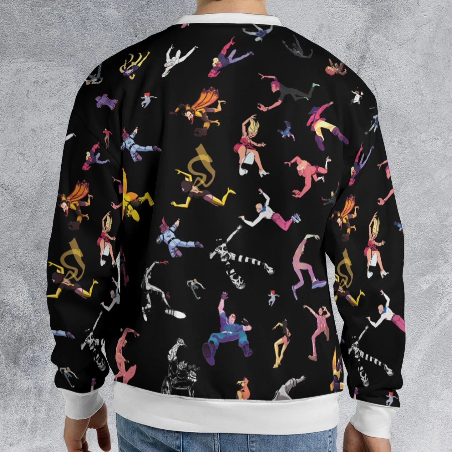 All-over Print Sweatshirt - FYCQKBKH