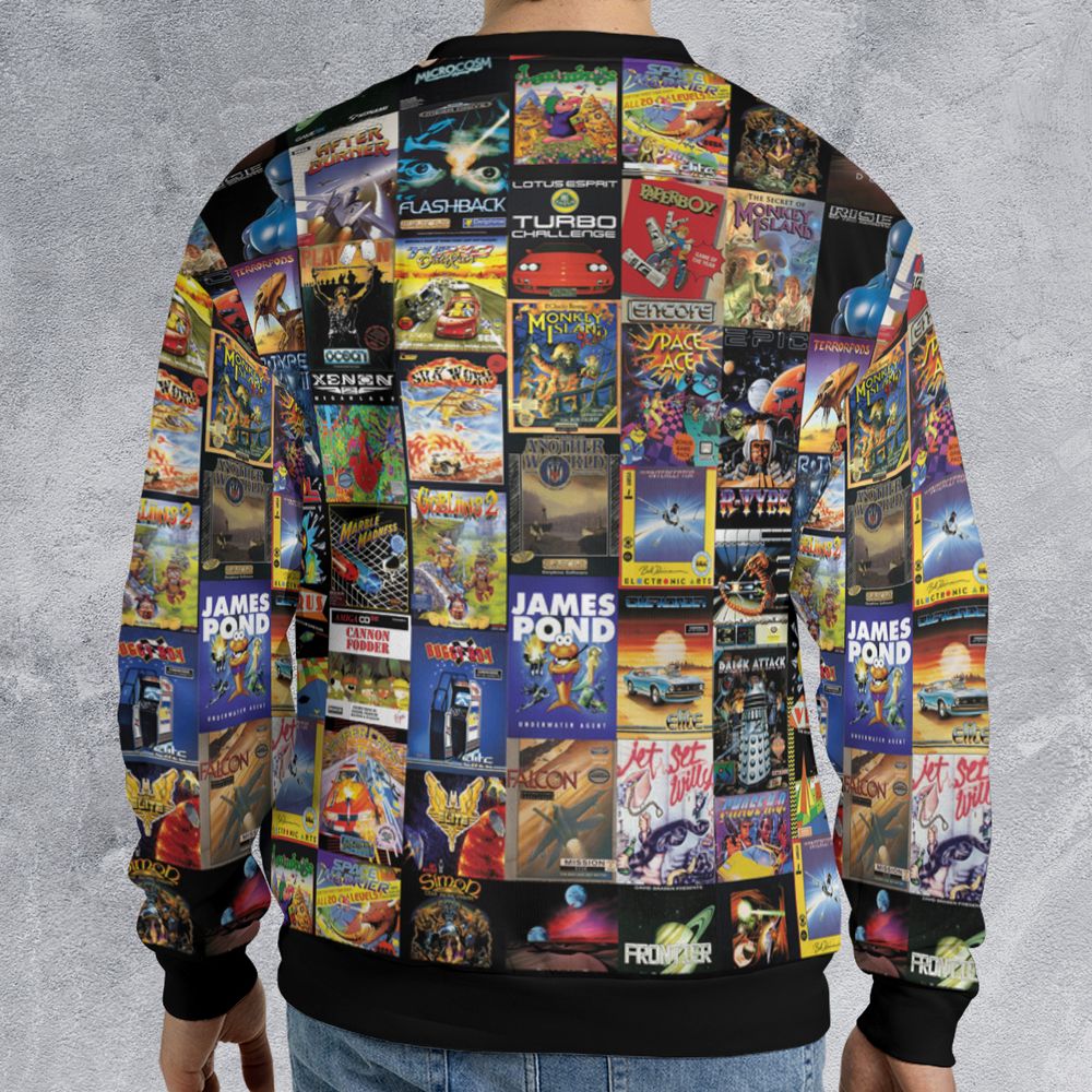 All-over Print Sweatshirt - XY4X24NT - - 2