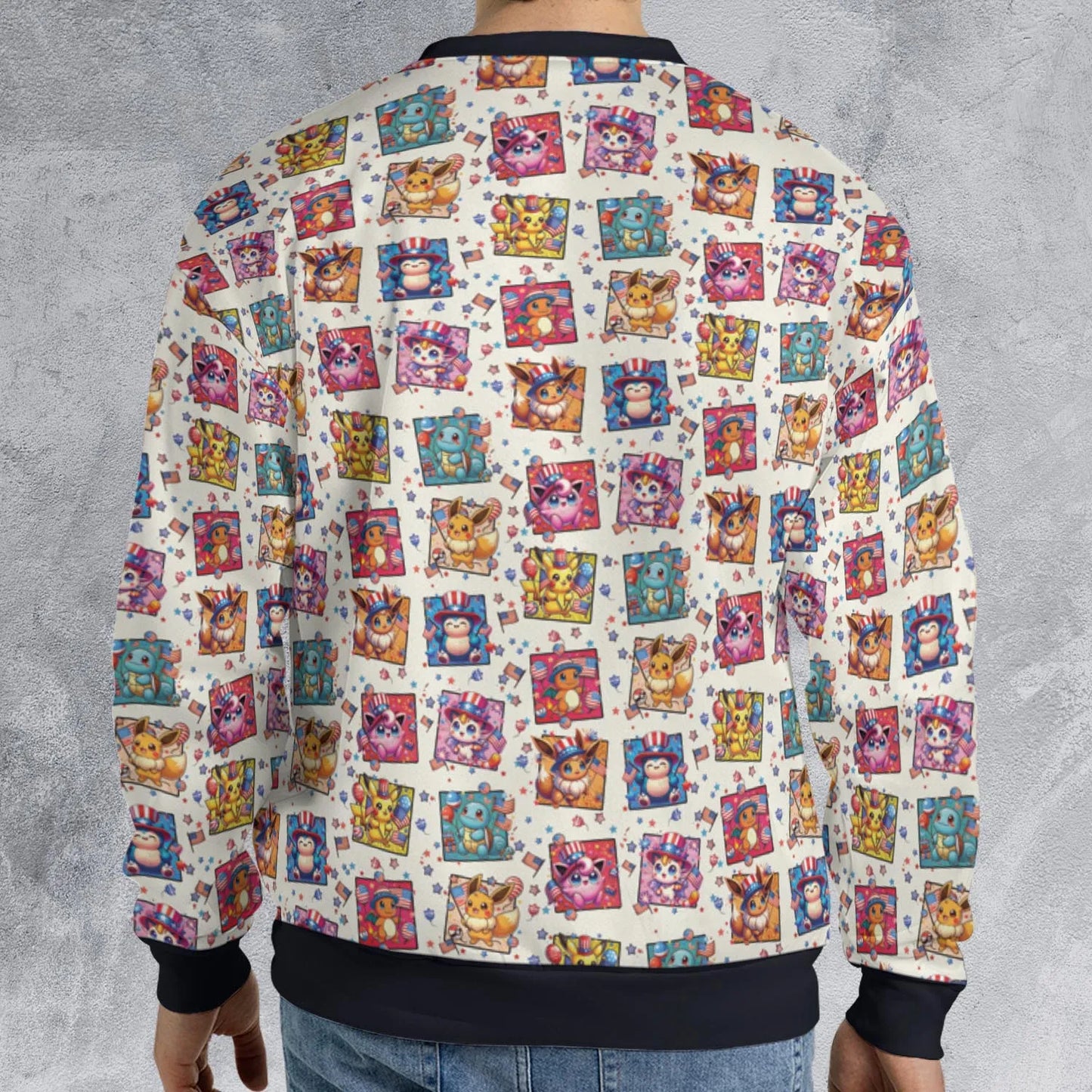 All-over Print Sweatshirt - 2SCS7NKB