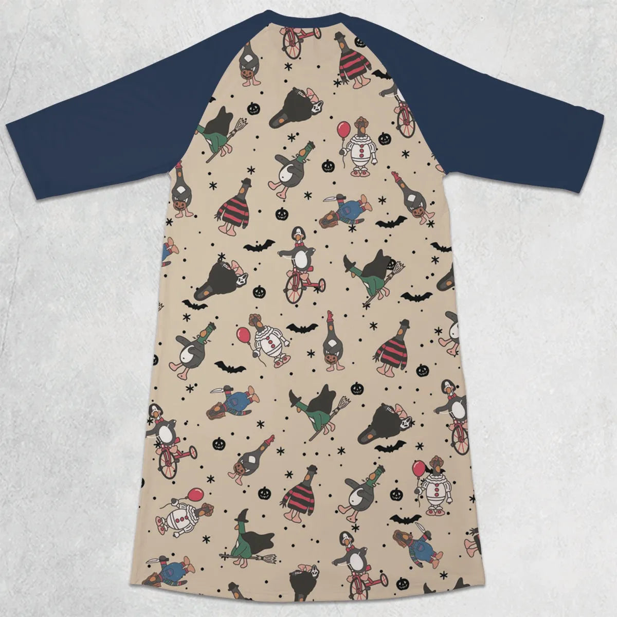 3/4 Sleeve Raglan Dress - XXR33JCE