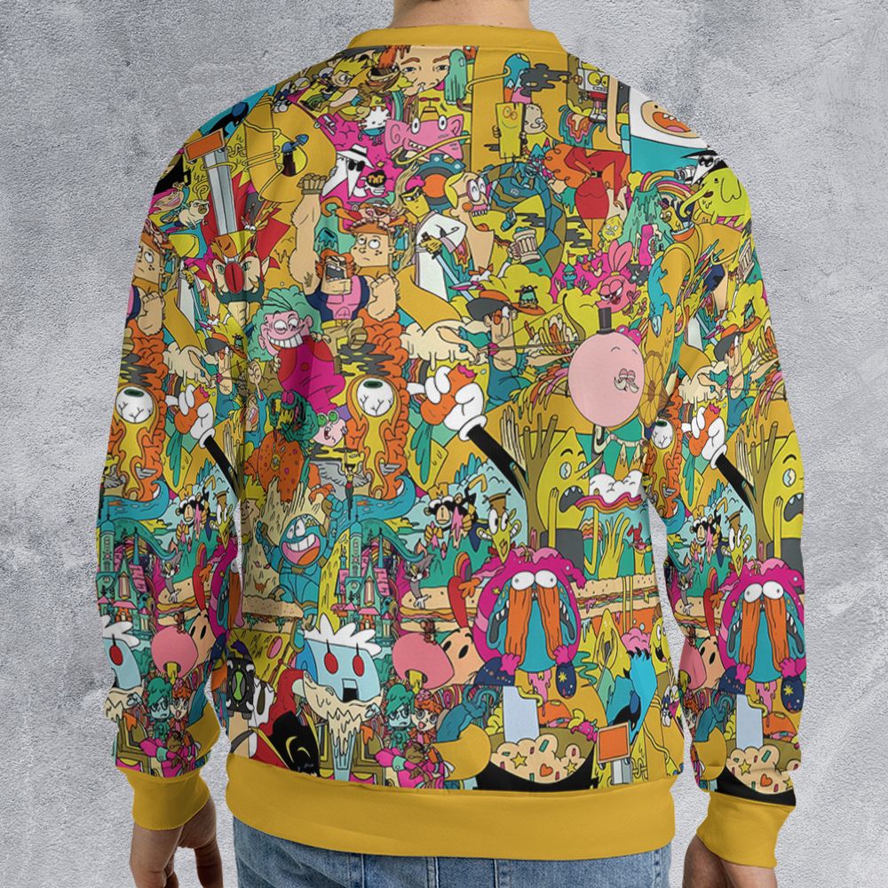 All-over Print Sweatshirt - A6YV5LNT - - 2