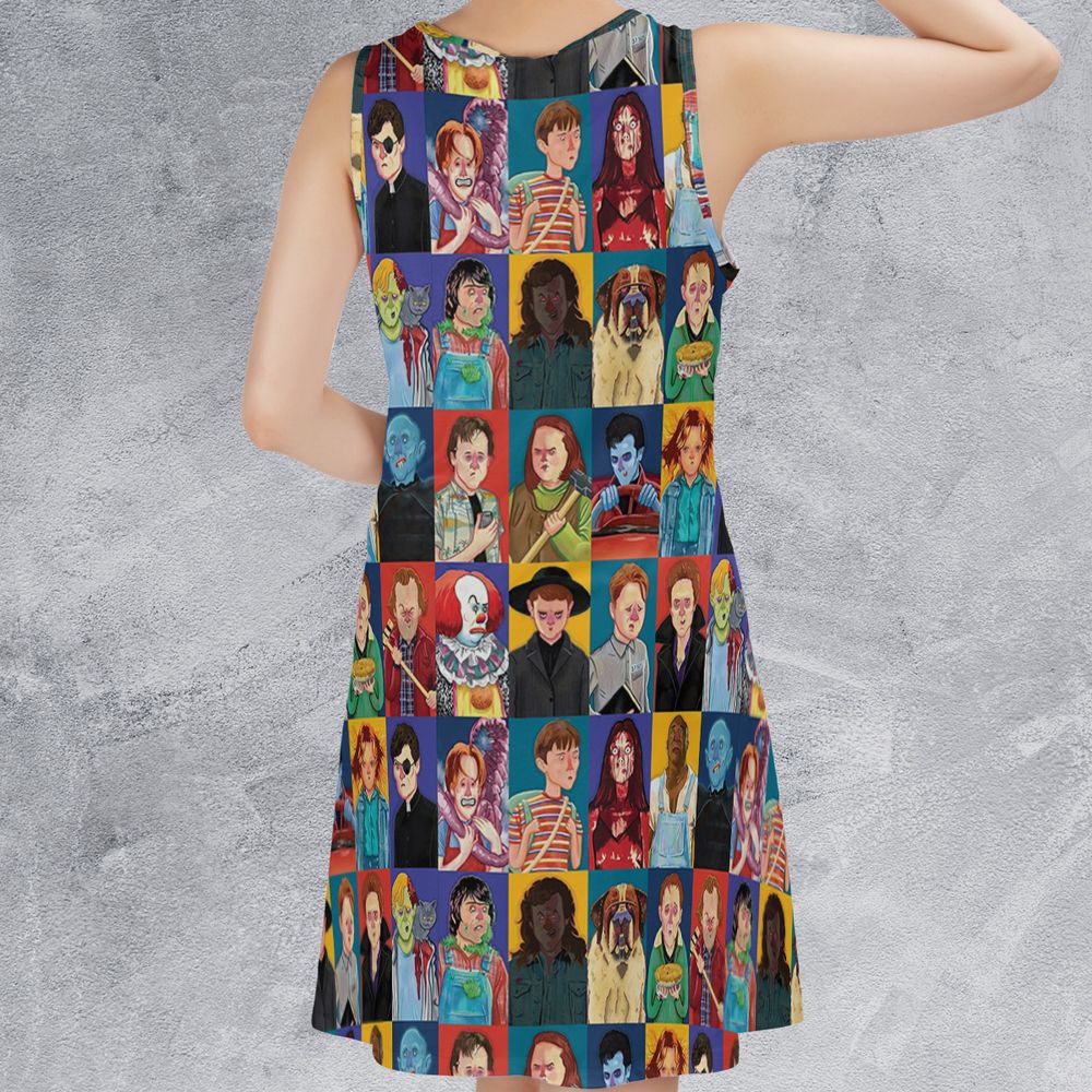 Sleeveless Dress - LMR4B64W - - 2