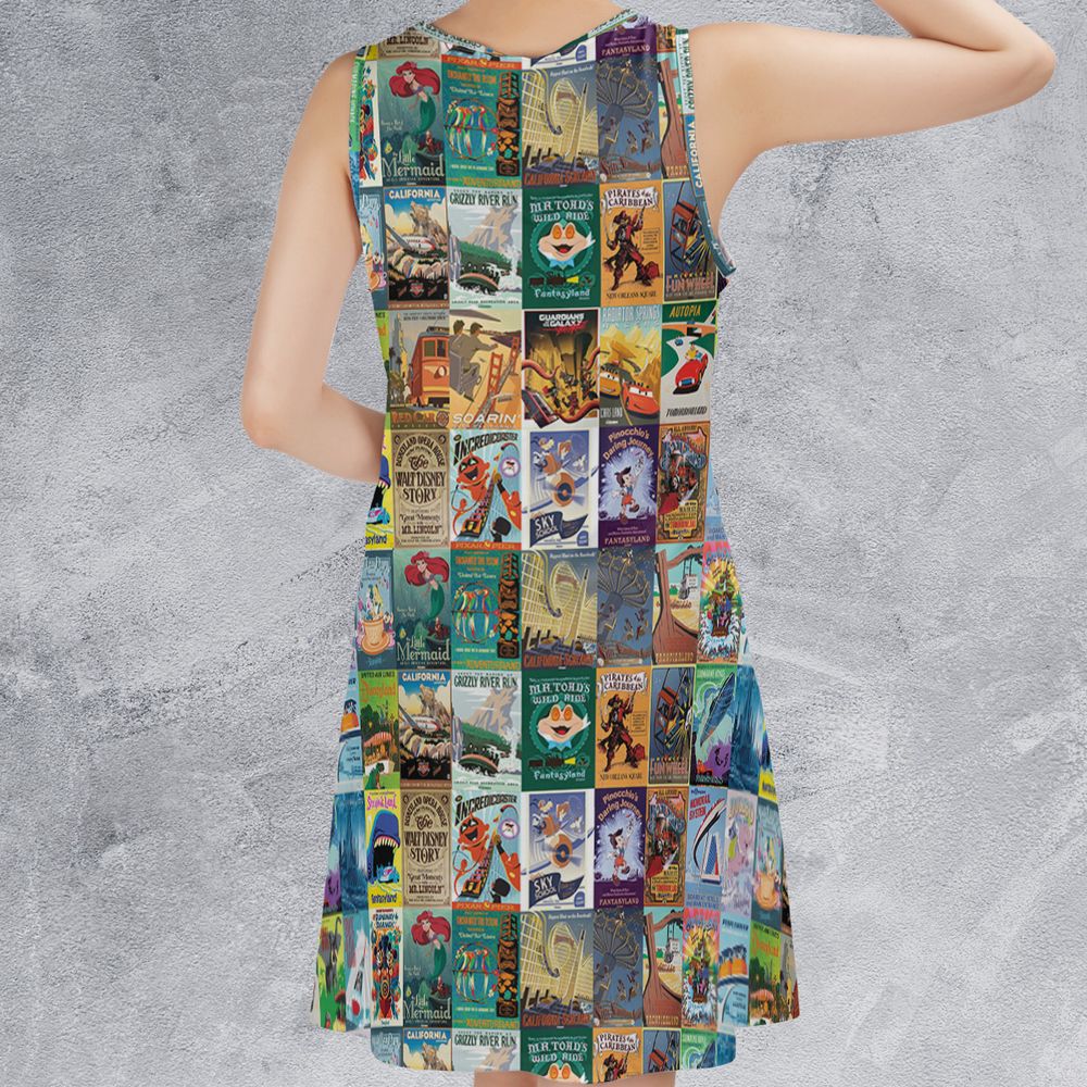 Sleeveless Dress - HVWLKHNF - - 2
