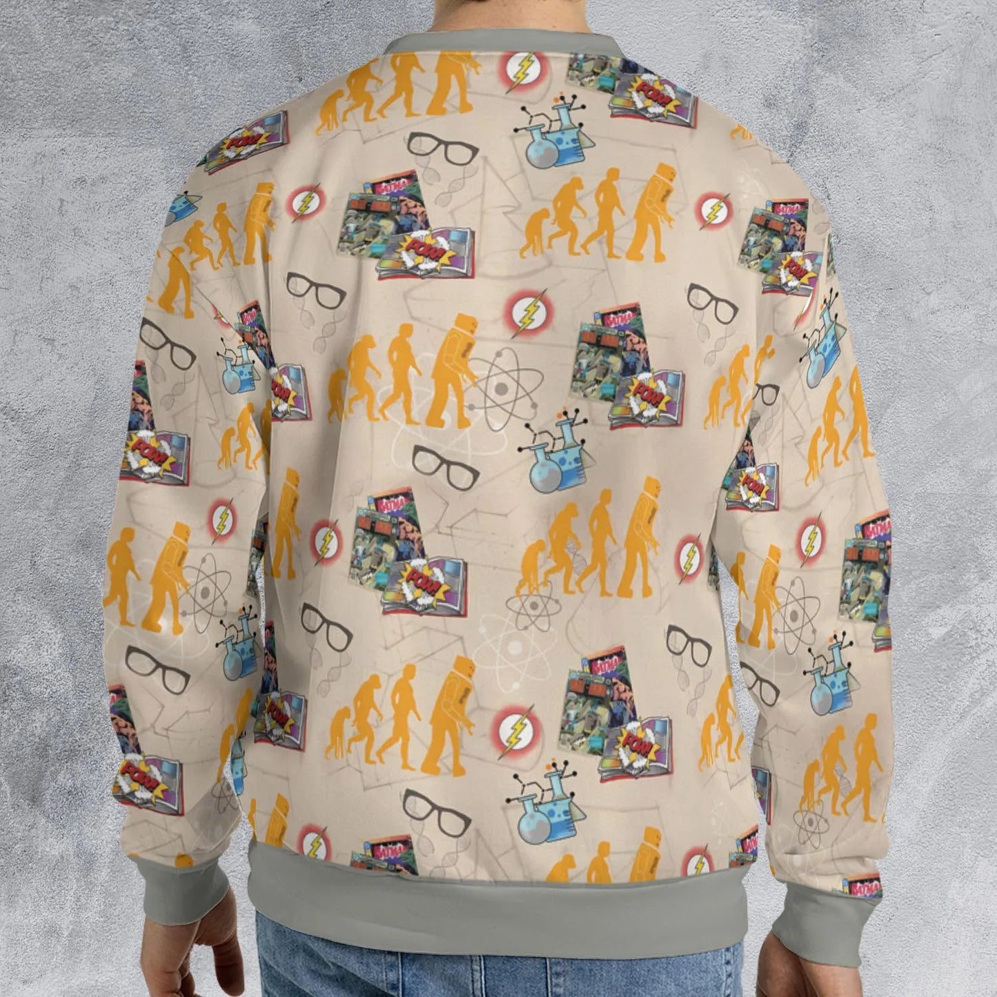 All-over Print Sweatshirt - GKHEWFXV