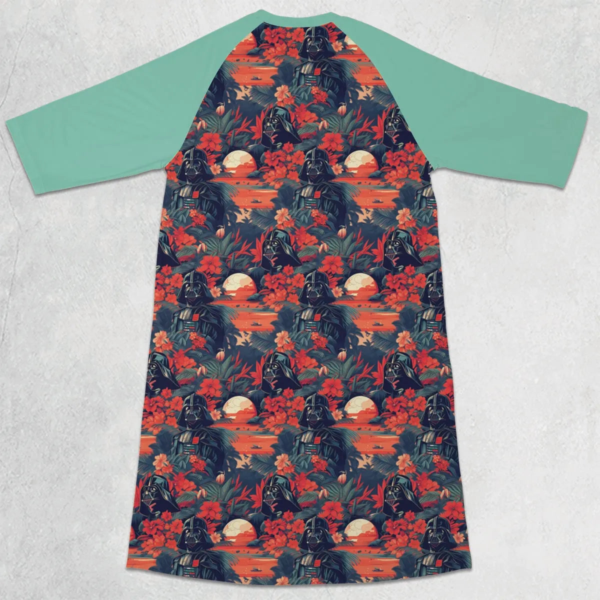 3/4 Sleeve Raglan Dress - CY1XC4X8