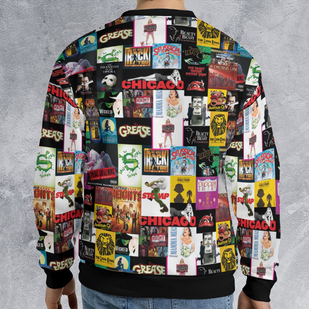 All-over Print Sweatshirt - QNTVFF3C - - 2