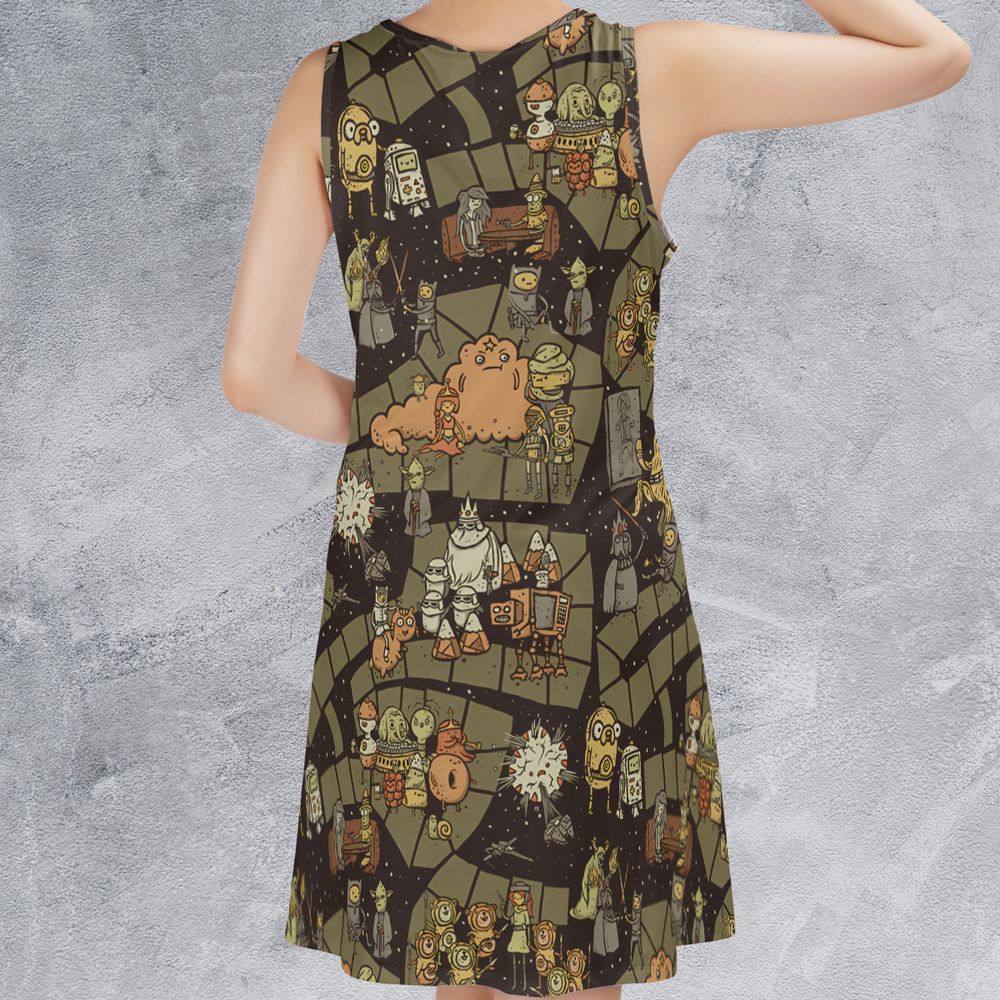 Sleeveless Dress - 139B4V3X - - 2