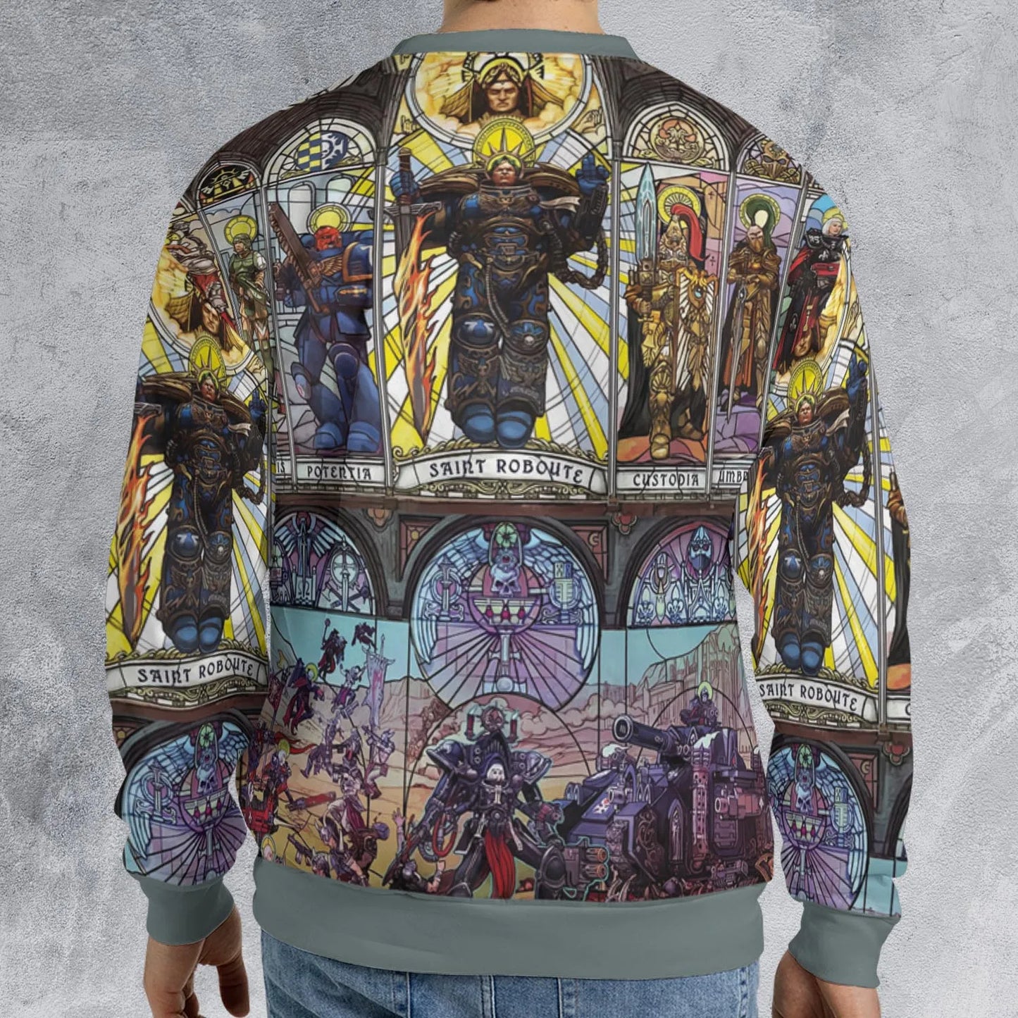 All-over Print Sweatshirt - 4M67TVYP