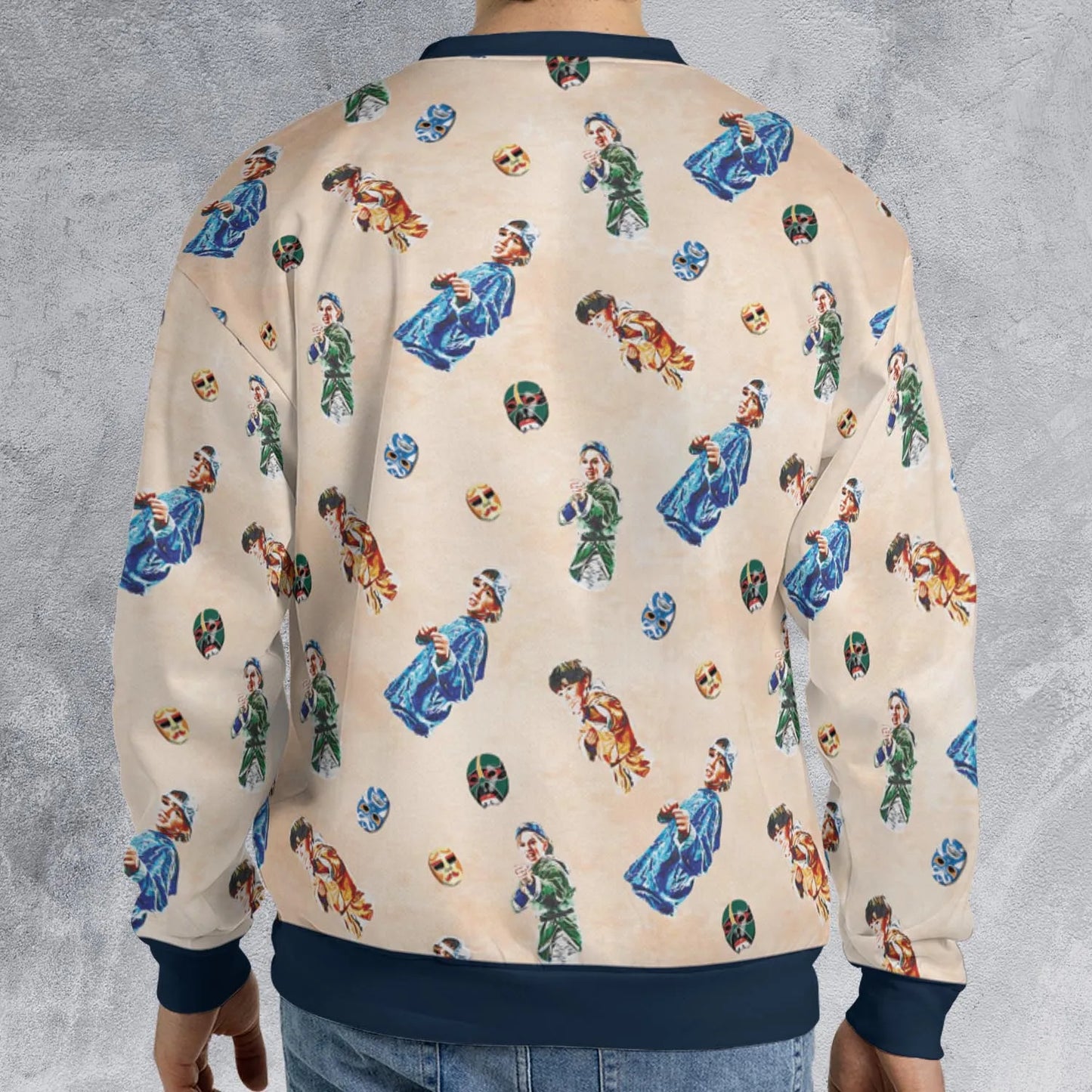 All-over Print Sweatshirt - 7ZANB18W