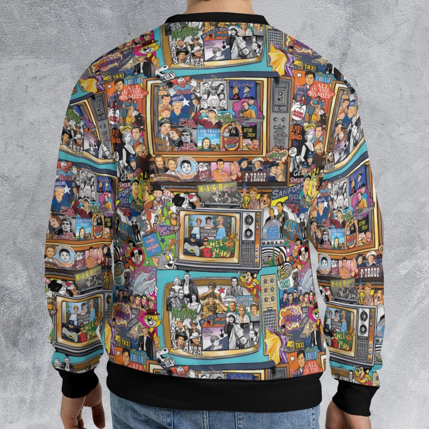 All-over Print Sweatshirt - RZHMQA2M