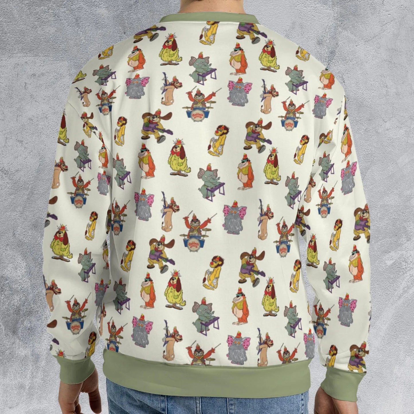 All-over Print Sweatshirt - ESH9QF78
