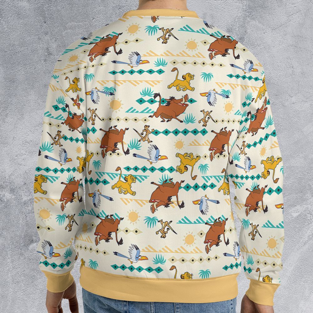 All-over Print Sweatshirt - 8B2FLR2A - - 2