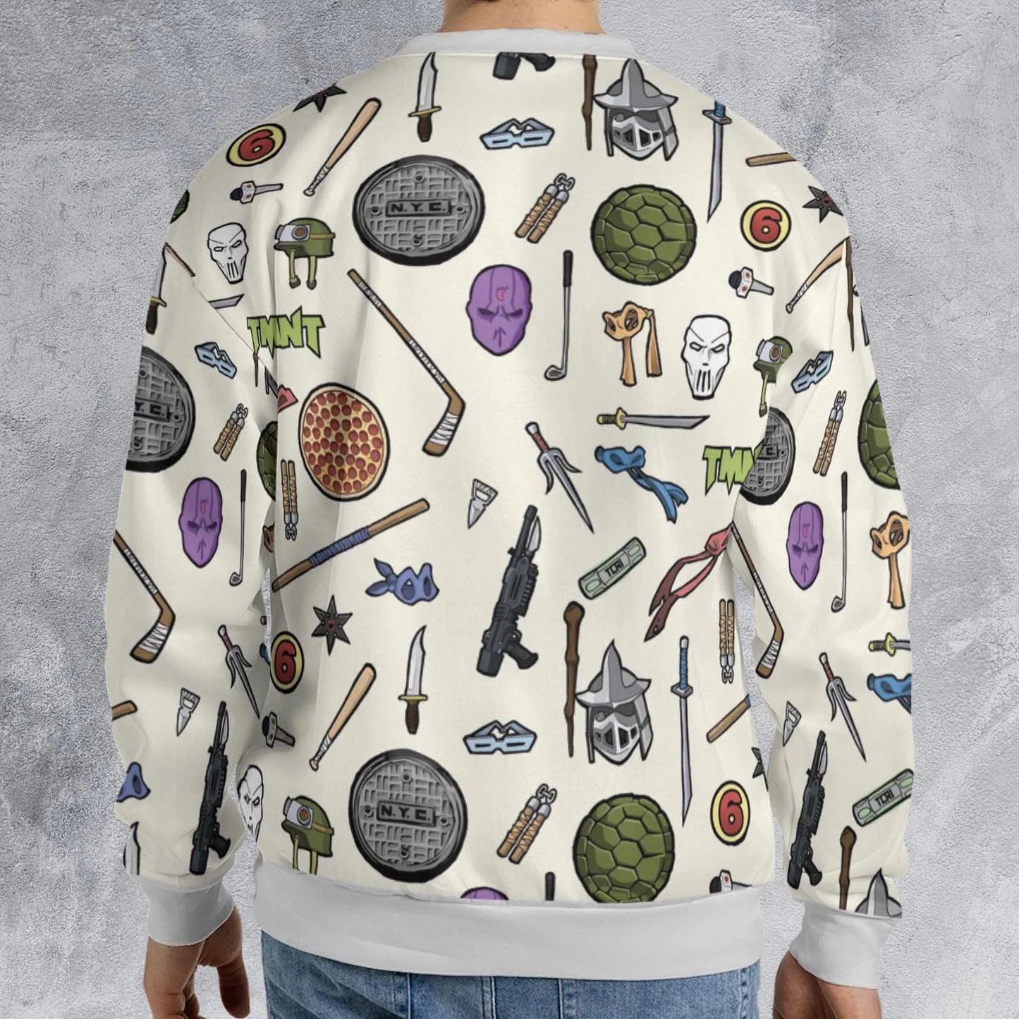 All-over Print Sweatshirt - 1W8SDBRM