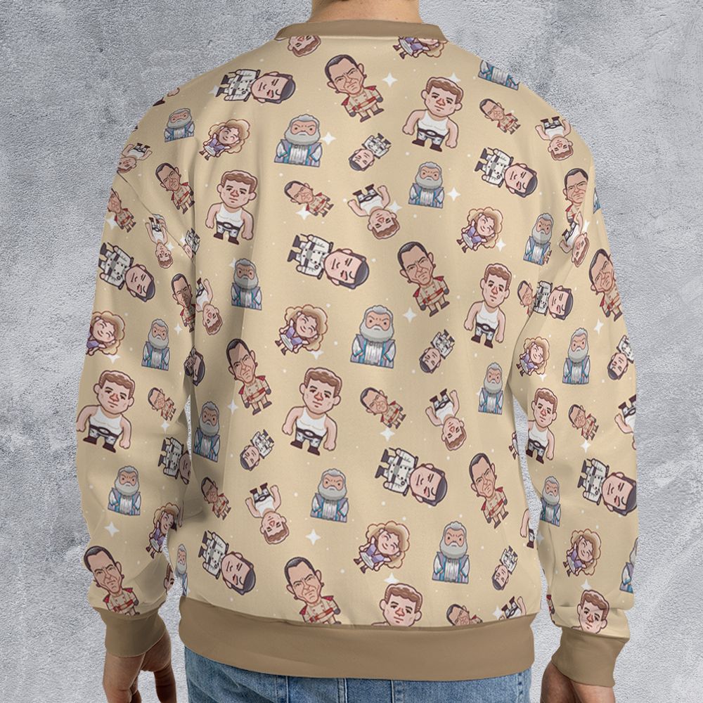 All-over Print Sweatshirt - TM4H3LRR - - 2