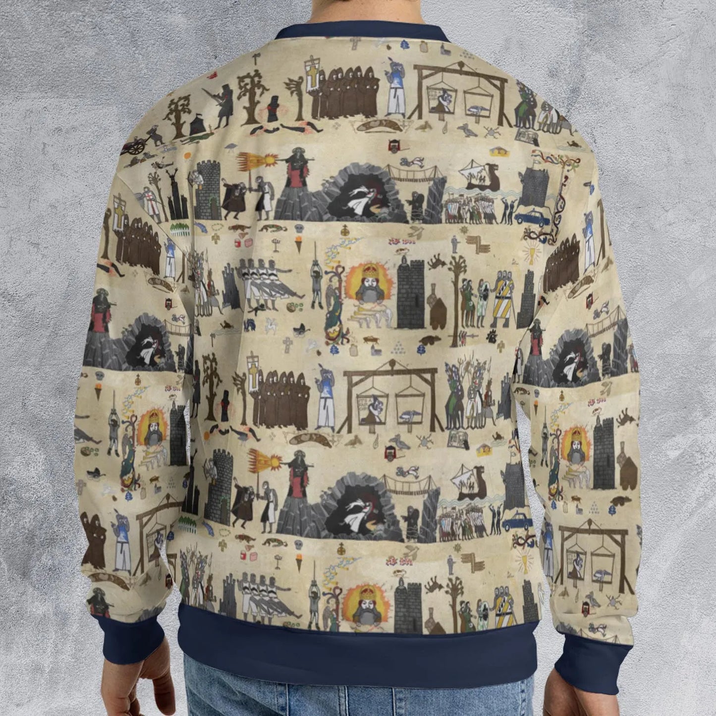 All-over Print Sweatshirt - T3N5YZAK