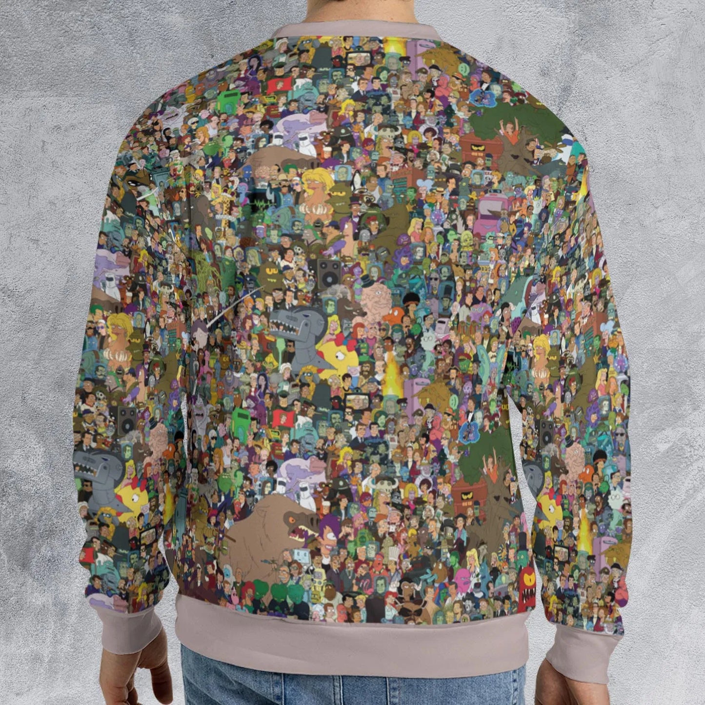 All-over Print Sweatshirt - SUJ8AZSL