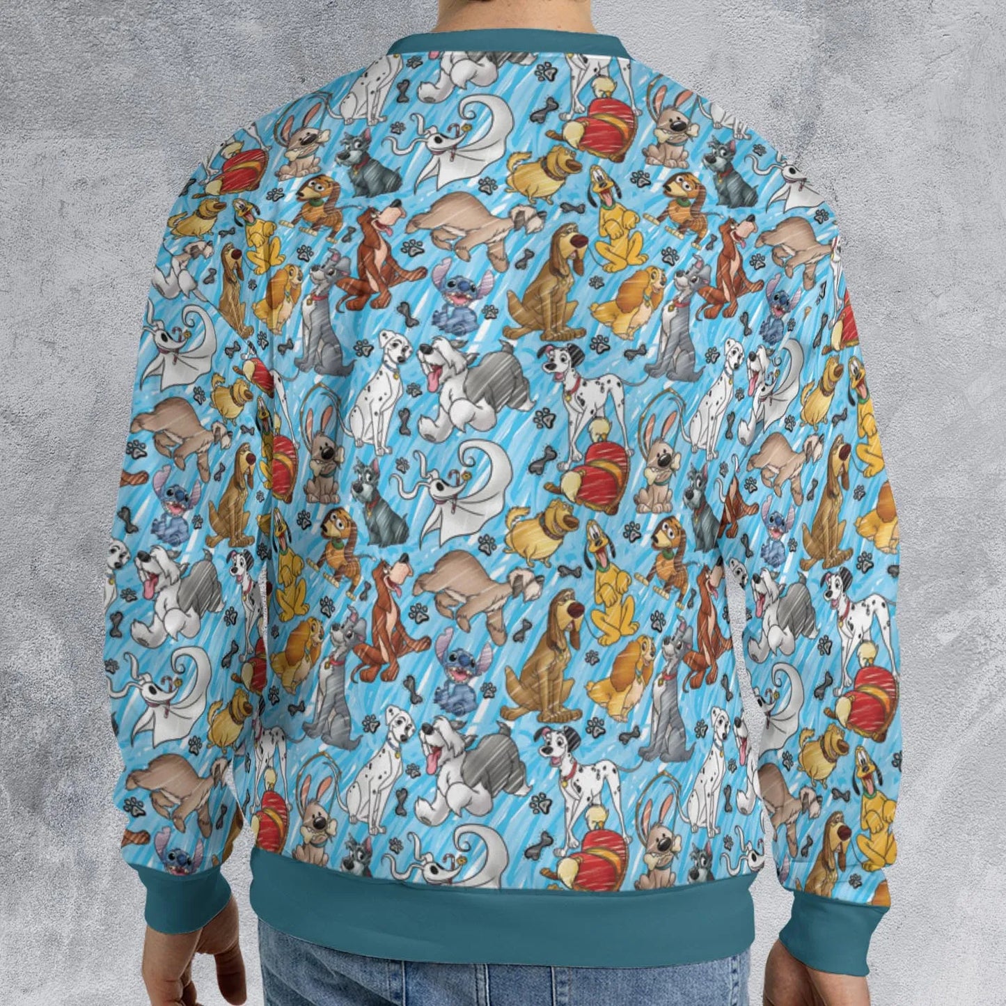 All-over Print Sweatshirt - J2YX5MLZ