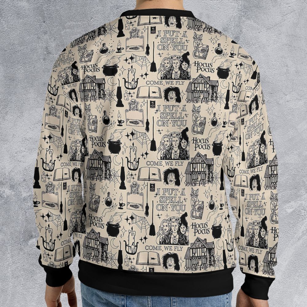 All-over Print Sweatshirt - BU6Y8KMB - - 2