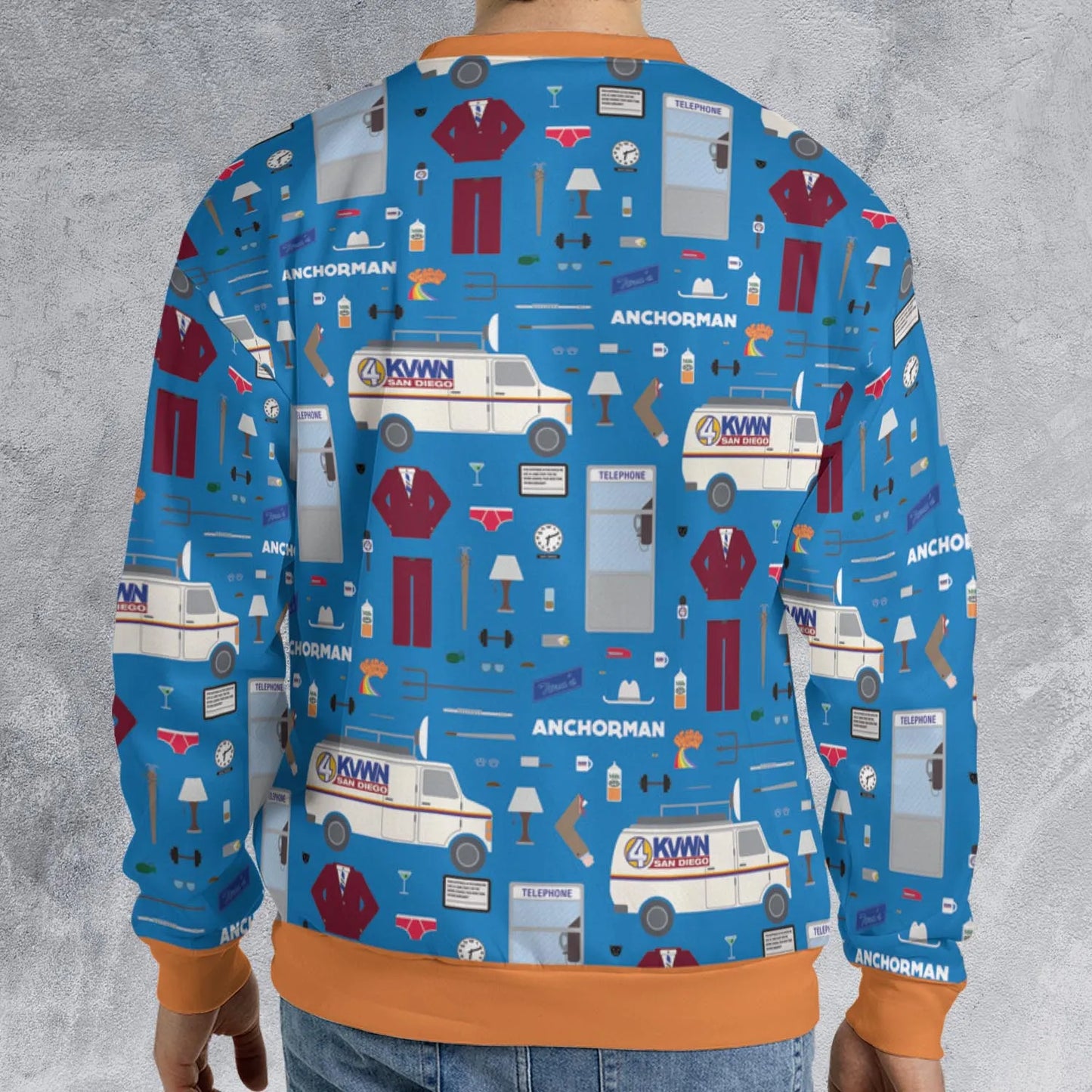 All-over Print Sweatshirt - JXAQ2A1Z