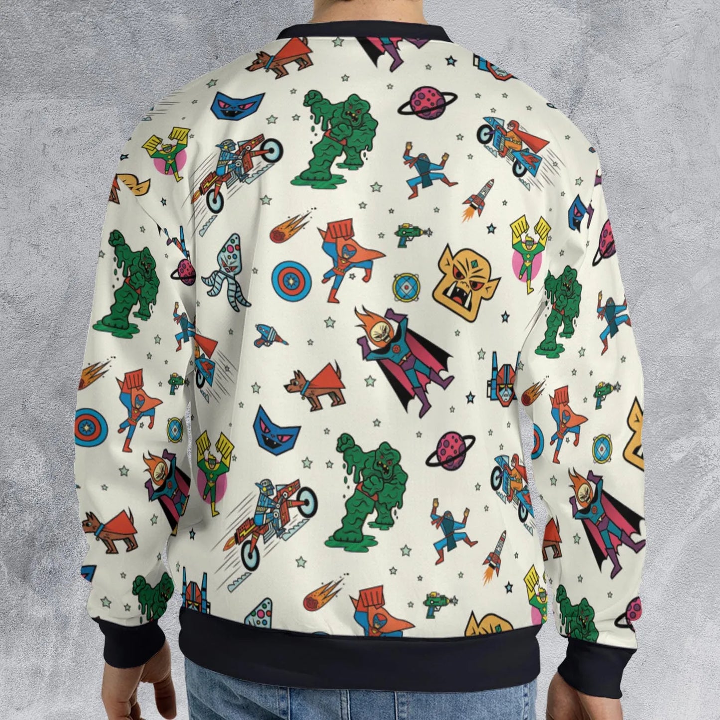 All-over Print Sweatshirt - 4YRAX2T2