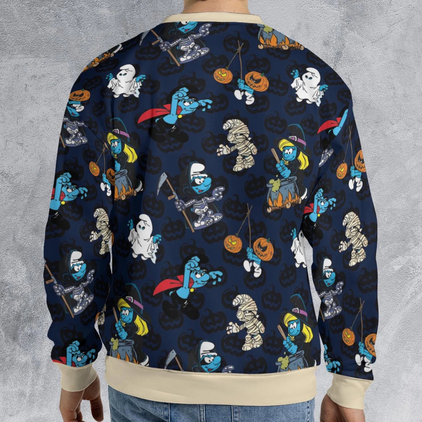 All-over Print Sweatshirt - N6W1NXHY