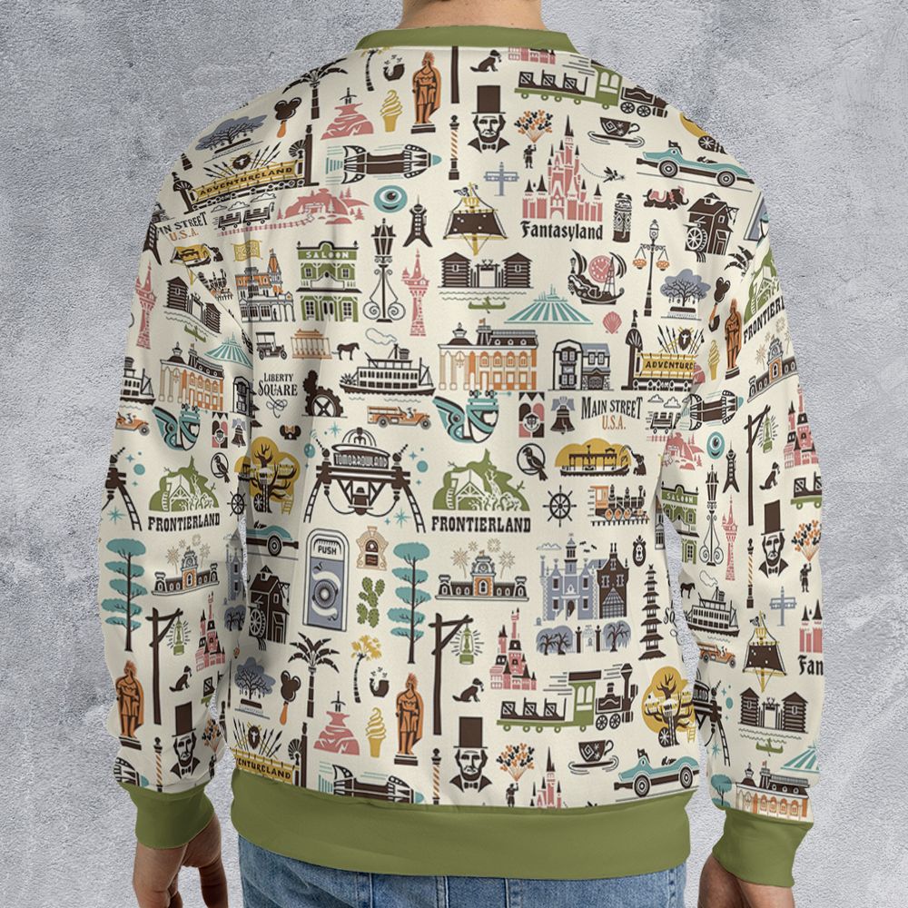 All-over Print Sweatshirt - RLNPXE8K - - 2