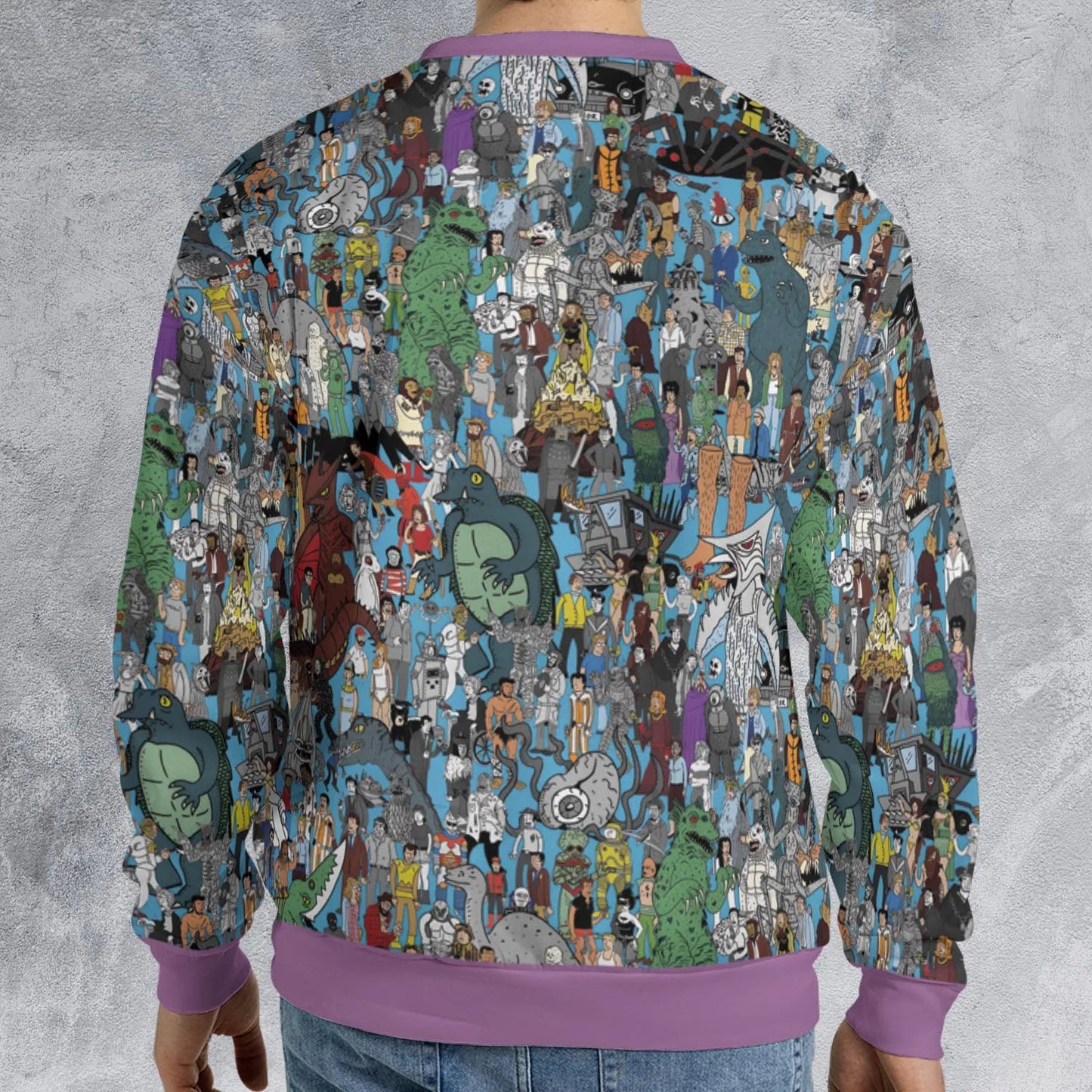 All-over Print Sweatshirt - 4G2YD4A5