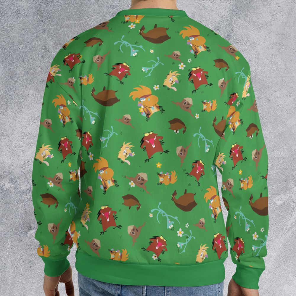 All-over Print Sweatshirt - 17MZJF5X - - 2