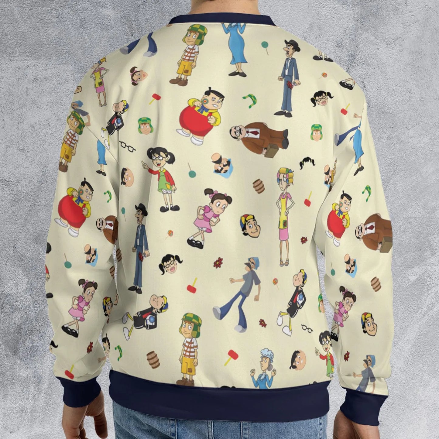 All-over Print Sweatshirt - H57CNBTK