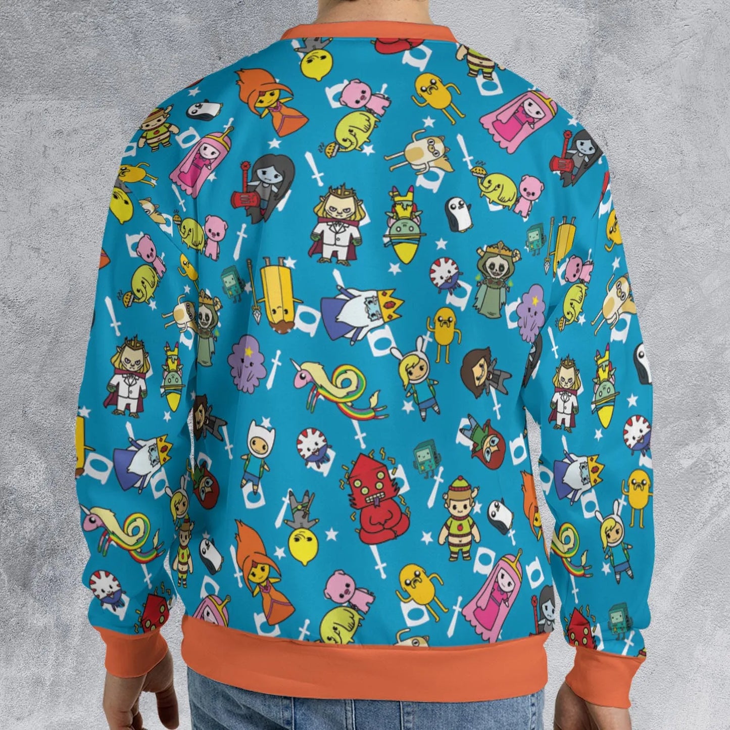 All-over Print Sweatshirt - FRCY6M5K