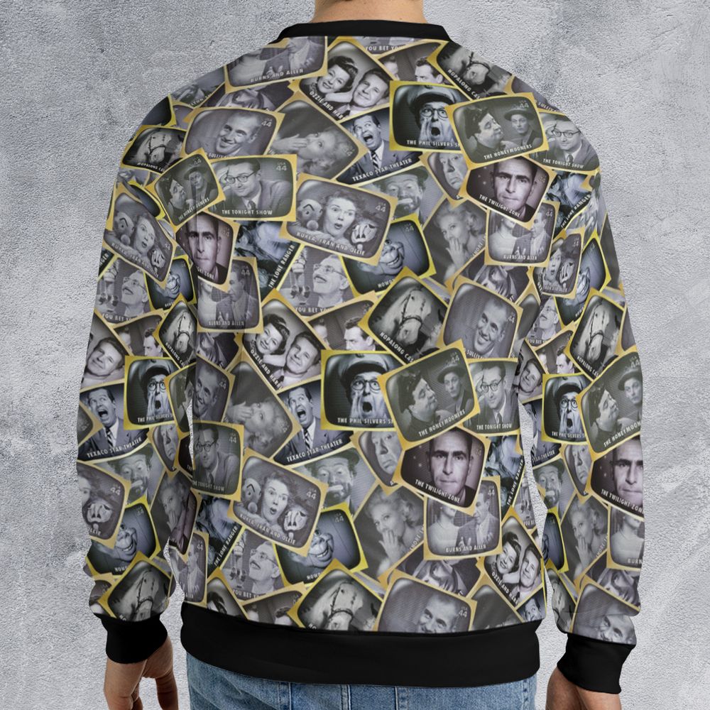 All-over Print Sweatshirt - DKRHY8ZT - - 2