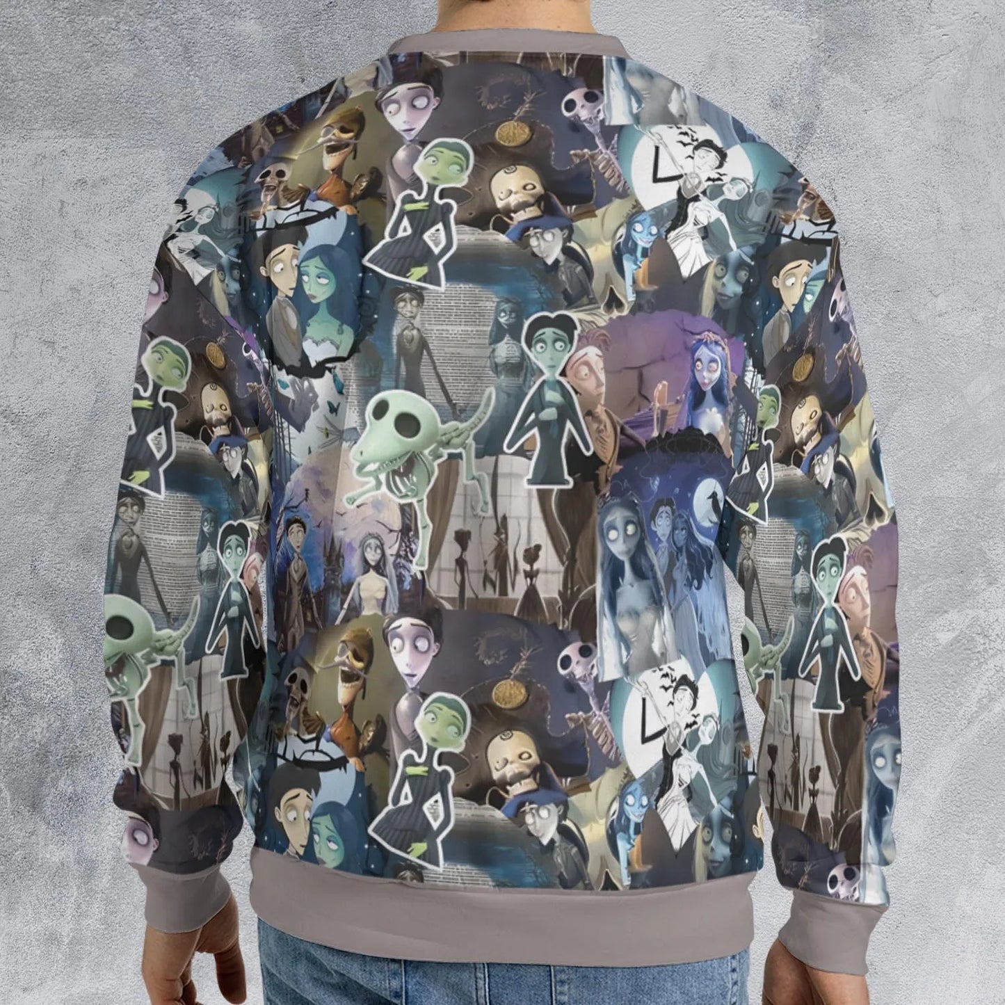 All-over Print Sweatshirt - TUR6Z8BL