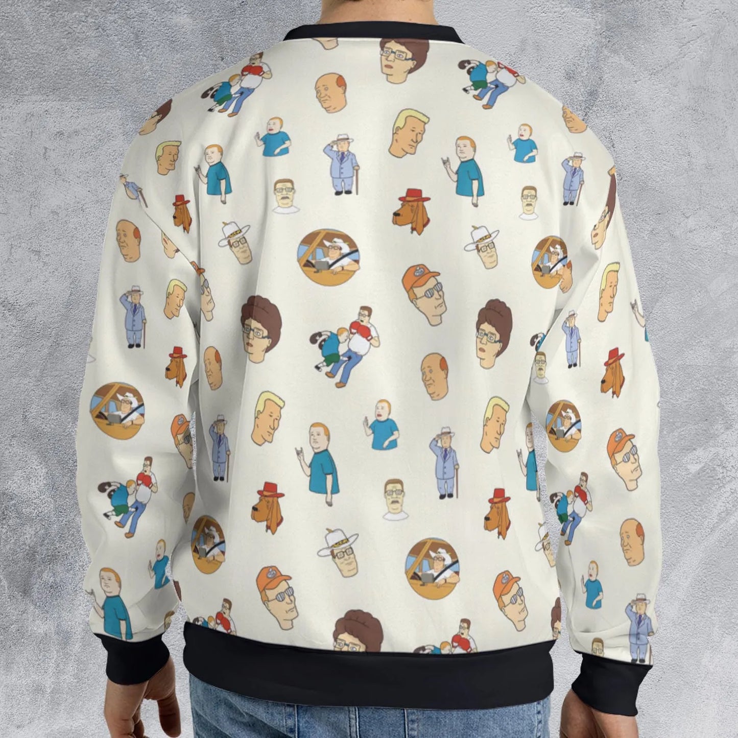 All-over Print Sweatshirt - YX9UJVK8