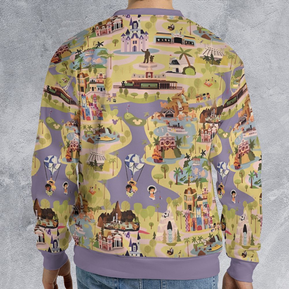 All-over Print Sweatshirt - TQ1N91M9 - - 2