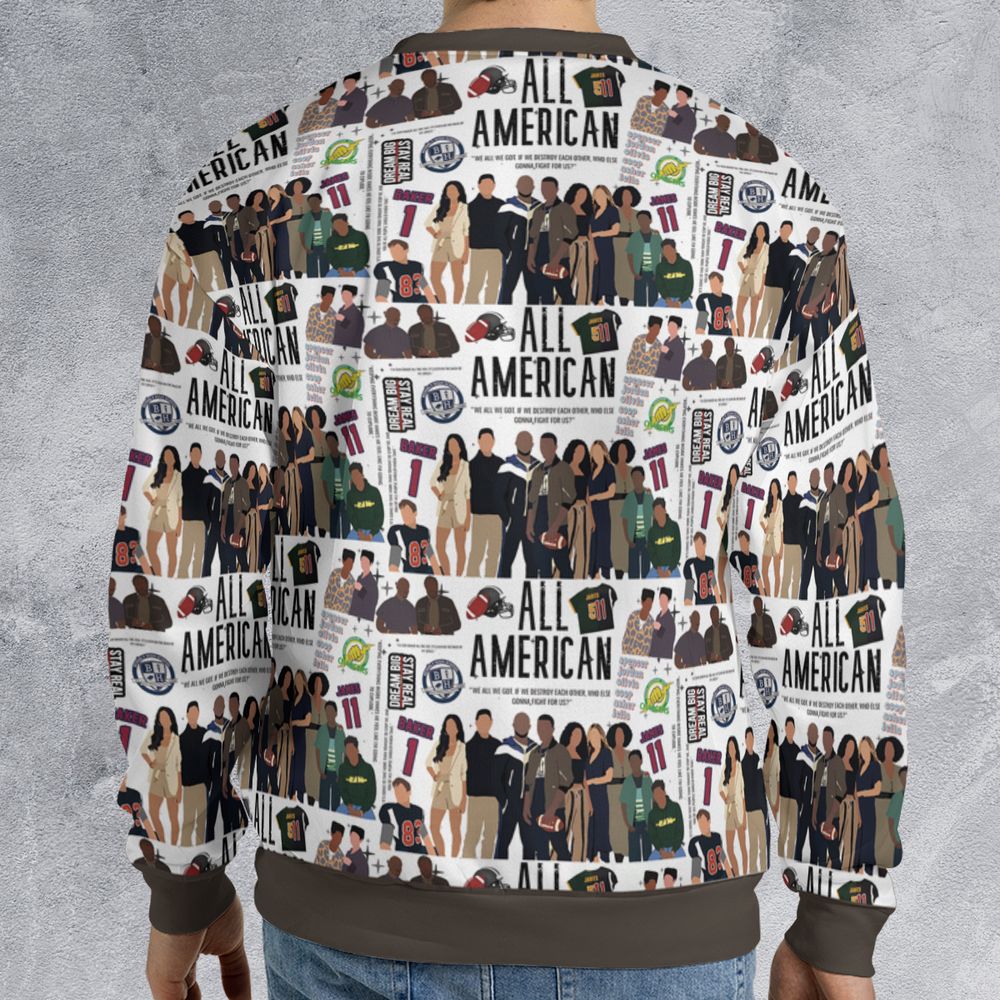 All-over Print Sweatshirt - JT8FTG2W - - 2