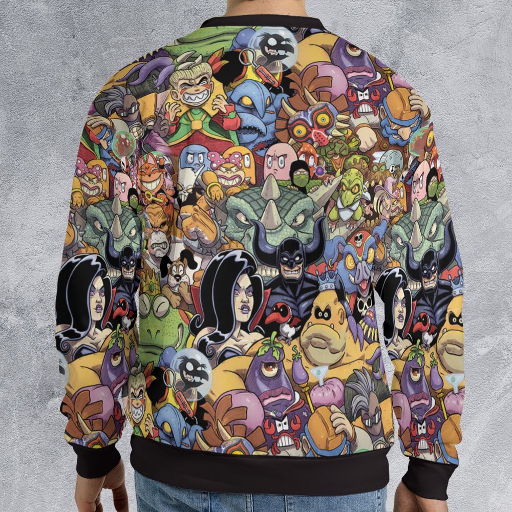 All-over Print Sweatshirt - TBYBG5UU - - 2
